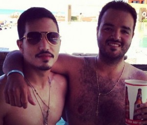 Serafín (izquierda) y Mayito Gordo (derecha)