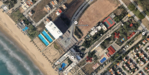 Vista satelital de Península. 
